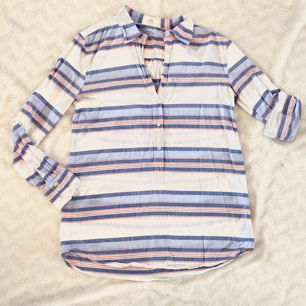 J Crew Popover Tunic